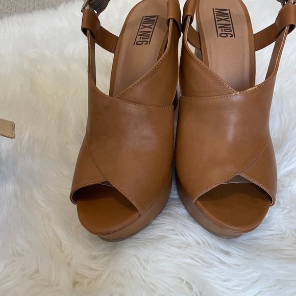Mix no6 Camel Wedges Size 10 - Picture 1 of 14